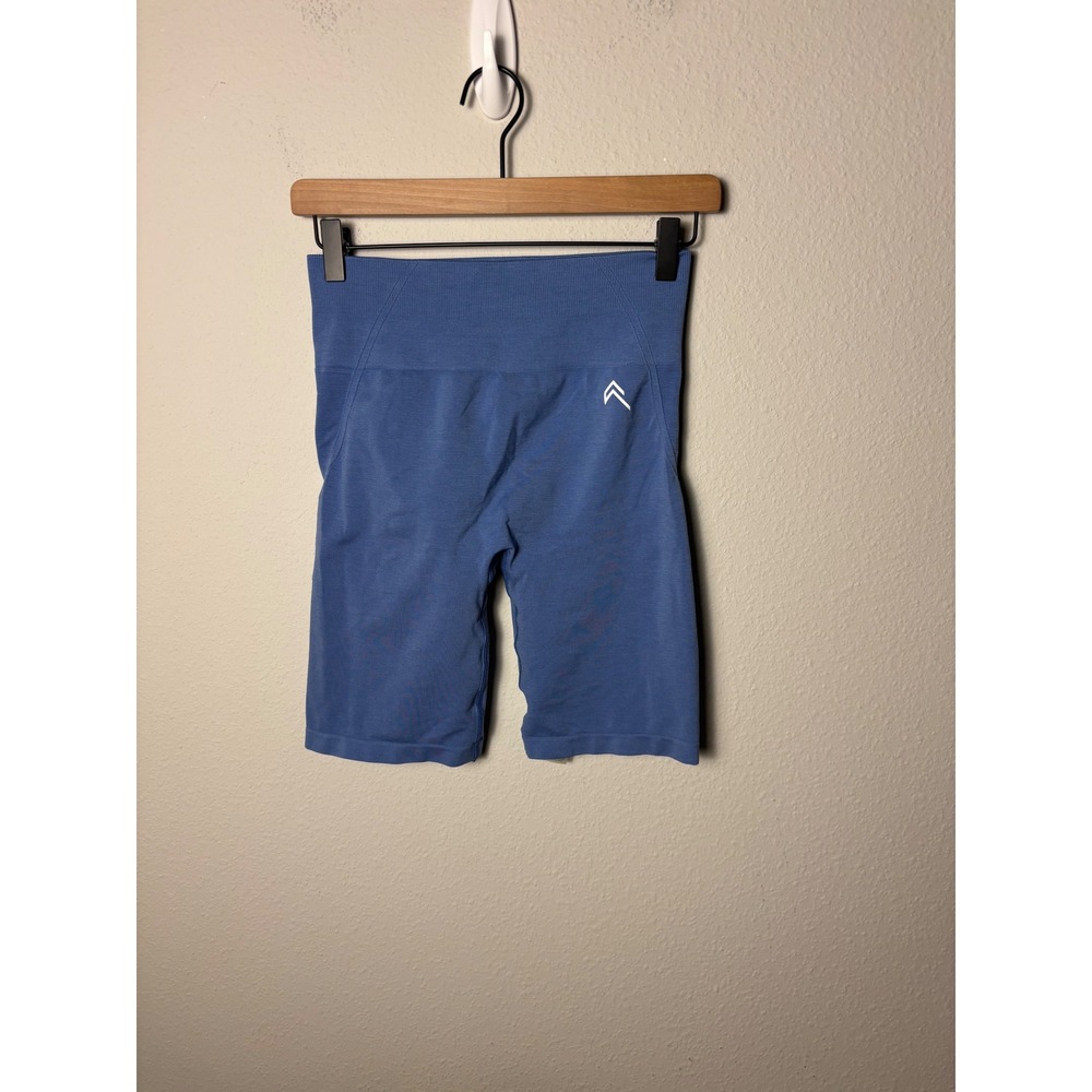 Oner Active Effortless Lift Seamless Shorts 9 Inch Inseam Blue Large
